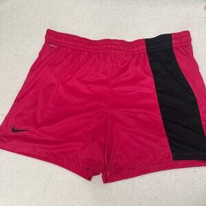 Nike Dri Fit Pink Athletic Shorts Womens Medium Running Gym